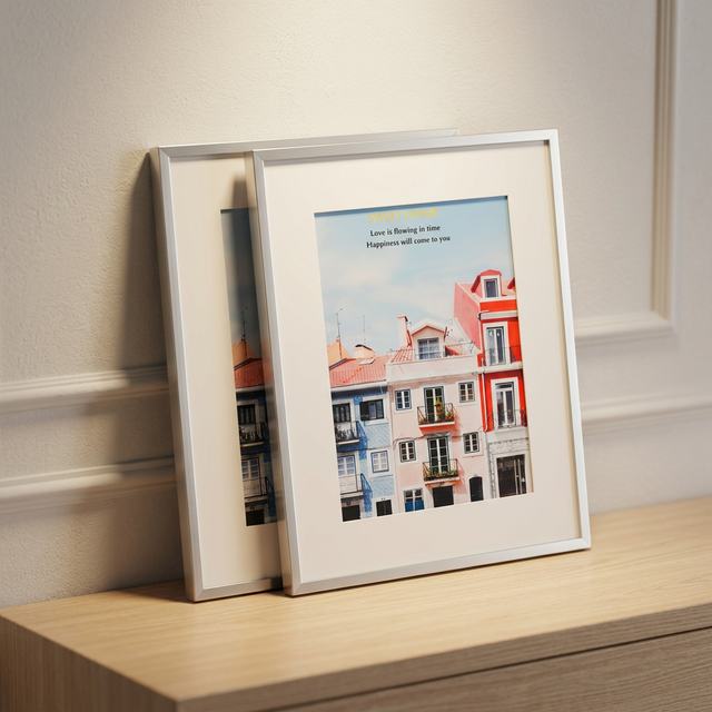 7" 10" Minimal Narrow Edge Aluminum Wall Frame, Wholesale Decorative Poster & Photo Display Frame 1cm*1.8cm
