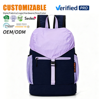 Mochila Casual con Cordón Ajustable, Plegable y Lavable, para Senderismo, Estudiantes, con Logotipo Personalizado, Mochila Deportiva Económica, Disponible en Varios Modelos