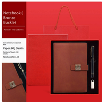 Coffret Cadeau d'Entreprise Personnalisé : Carnet de Notes Promotionnel et Journal d'Affaires sur Mesure