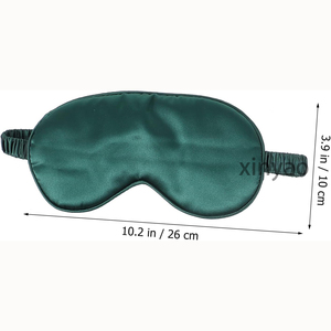 Masque <span class=keywords><strong>pour</strong></span> les yeux en satin de soie avec logo personnalisé, sangle réglable, masque de sommeil nocturne, femmes, hommes, voyage, bandeau durable, cadeau de mariage, demoiselle d'honneur - Product Image 2