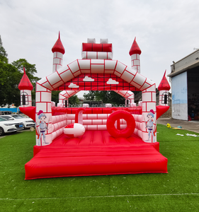 Chú hề PVC <span class=keywords><strong>Inflatable</strong></span> lâu đài <span class=keywords><strong>bouncy</strong></span> đôi khâu Bouncer với Blower cho trẻ em chơi <span class=keywords><strong>Inflatable</strong></span> trượt - Product Image 3