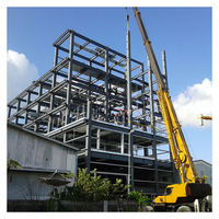 Edificios de Estructura de Acero de Ingeniería Personalizada, Estructura Metálica Resistente, Taller de Producción Industrial Prefabricado de Varios Pisos, Almacén