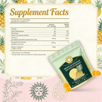 Gummies d'équilibre féminin OEM, vente chaude, multivitamines pour femmes adultes, santé hormonale, bien-être, ananas hawaïen, soutien immunitaire