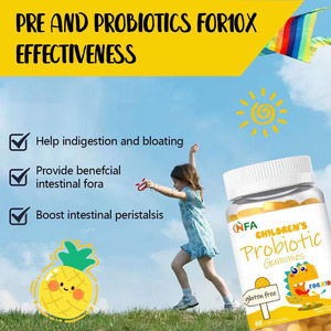 Personalización de fábrica, gomitas probióticas para niños, sin gluten, mejora la inmunidad, sabor tropical, suplemento sanitario - Product Image 6