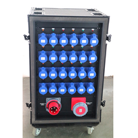 Nouvelle Boîte de Distribution Électrique Étanche pour Scène, Boîtier d'Équipement de Contrôle d'Alimentation Lumière 380V, 26 Canaux, Boîte d'Alimentation Scénique