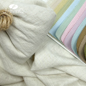 160GSM Tencel льняная хлопчатобумажная ткань для одежды органическое твиловое белье лиоцелл хлопчатобумажная ткань - Product Image 2