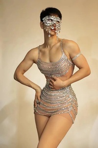 <span class=keywords><strong>Robe</strong></span> de soirée élégante et sexy sans manches en mousseline de soie, coupe trapèze, longueur mi-longue, nouvelle sortie, performances scéniques, <span class=keywords><strong>robe</strong></span> de fête, club - Product Image 5