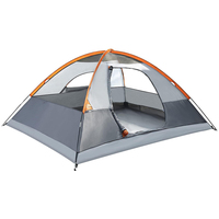 Tente de randonnée ultralégère quatre saisons à double paroi, imperméable >3000 mm, pour le trekking, le vélo, le camping, 1-2 personnes