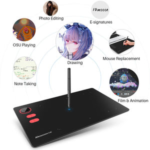 G20 NOUVEAU Stylo sans fil Tablettes graphiques Tablette graphique de dessin 8192 pression pour cours en ligne Télétravail Dispositif de conférence PPT BT - Product Image 2