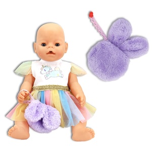 อุปกรณ์เสริมตุ๊กตา18 "กระเป๋าถือเด็กผู้หญิงกระเป๋าสะพายข้างกระเป๋าตุ๊กตาปิกนิก - Product Image 6