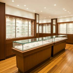 SUNDO Vitrine <span class=keywords><strong>de</strong></span> lunettes à grain <span class=keywords><strong>de</strong></span> bois Lunettes <span class=keywords><strong>de</strong></span> soleil <span class=keywords><strong>Boutique</strong></span> Design d'intérieur Vente au détail Optique <span class=keywords><strong>Boutique</strong></span> Comptoir Vitrine Design - Product Image 3