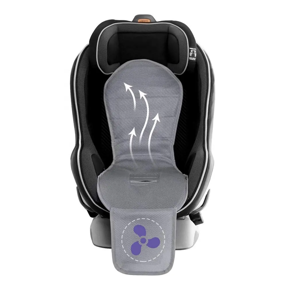 Ajustável Car Baby Seat Cooling Pad com ventilador