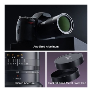 <span class=keywords><strong>Objectif</strong></span> d'appareil photo TTArtisan <span class=keywords><strong>Macro</strong></span> 100 mm F2.8 pour EOS plein format, grossissement 2x, 14 lames métalliques - Product Image 2