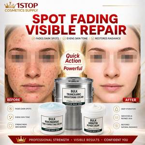 Crème Sculptante au Peptide Effet Verre - Éclat et Lifting du Visage, Gusha Raffermissant et Réparateur, Soin Quotidien AM/PM 4.05fl Oz, Usine Cosmétique OEM - Product Image 1
