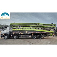 Pompes à béton montées sur camion de chantier méga-usagées 2020, 56m, 59m, 62m, 63m, composants principaux du bras, moteur et moteur