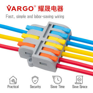 Barres de connexion Yaosheng à 3 pôles, connexion par enfichage, contact en cuivre, connecteur de fil pour travaux électriques - Product Image 4