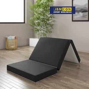 Portable Sleeping Mat Trifold Foam Gel Mattress Topper with Removable Cover and Memory Foam Foldable Mattress Topper Modern