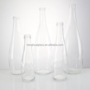Botellas de Vidrio para Agua Mineral, Soda o Refrescos, Forma de Lágrima, 200ml, 330ml, 500ml, 750ml, con Tapa de Rosca de Aluminio, <span class=keywords><strong>Precio</strong></span> de Fábrica - Product Image 4