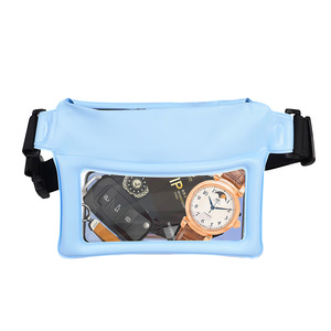 Sac banane étanche avec airbag, pochette flottante pour téléphone à écran tactile, sac bandoulière étanche pour la natation, la dérive et le surf - Product Image 4
