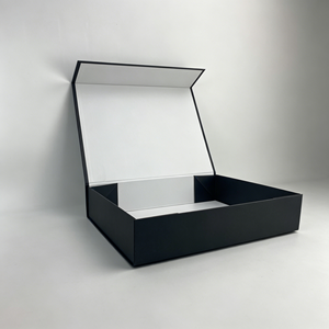 Elegant Ribbon Closure Decorative Collapsible Rigid <b>Box</b> Luxury Cardboard <b>Foldable</b> Gift <b>Box</b> for Subscription <b>Box</b> Sets - Product Image 6