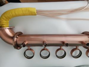 Torre de Cerveza de Barril con Enfriamiento por Glicol, Tipo U, de Cobre y Bronce, con Grifos y Luces LED - Product Image 6