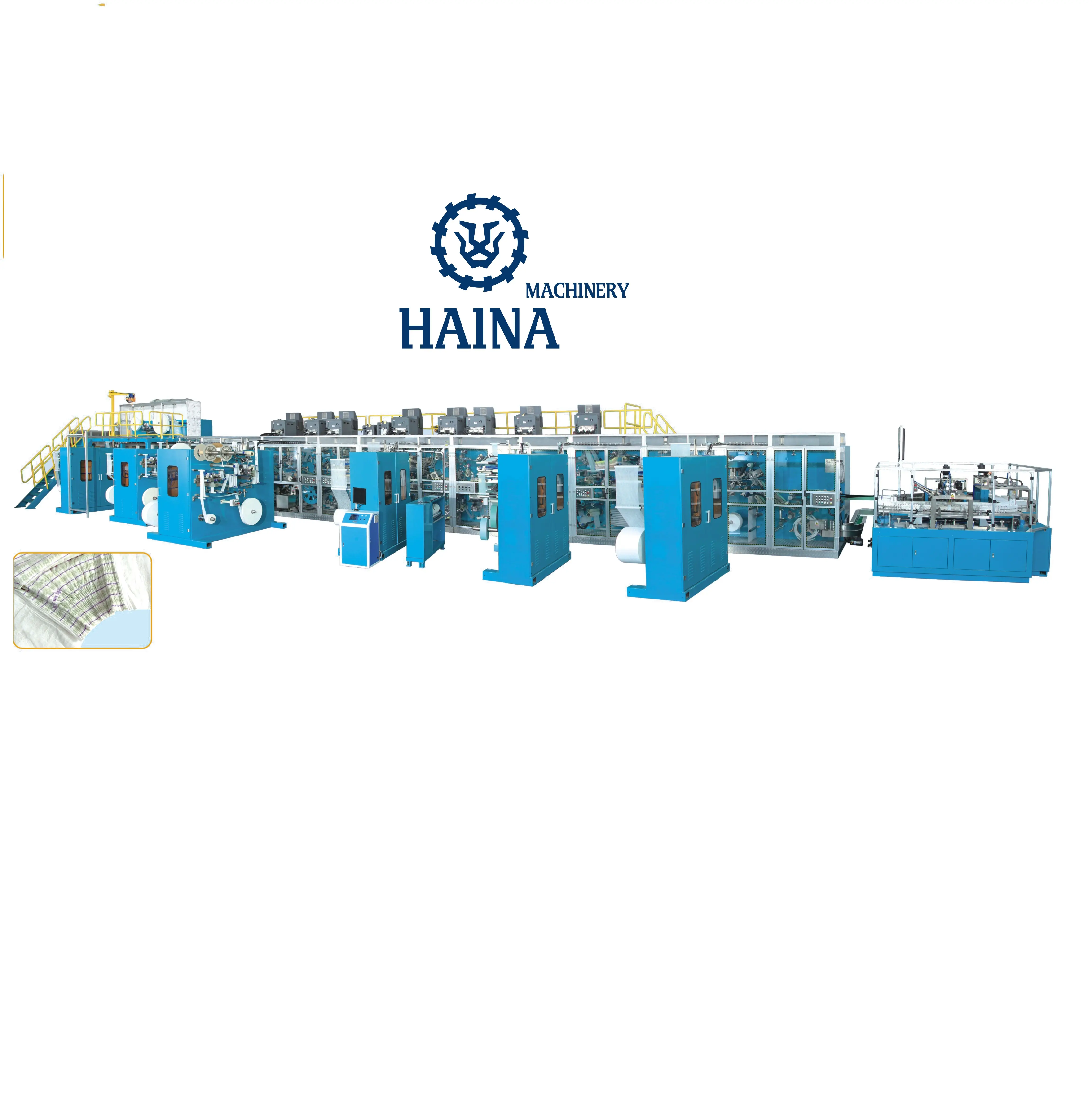 HAINA NK800 일회용 기저귀 아기 기저귀 만들기 기계