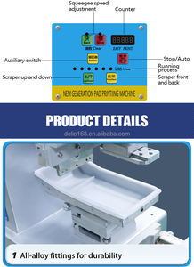 DELIOUテンポプリント2色タンポグラフィパッド印刷機プロモーションギフト靴インソール用 - Product Image 5