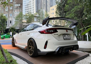 ดิฟฟิวเซอร์หลังคาร์บอนไฟเบอร์แบบแห้ง รุ่น AD สำหรับ Honda <span class=keywords><strong>Civic</strong></span> <span class=keywords><strong>Type</strong></span> <span class=keywords><strong>R</strong></span> FL5 ปี <span class=keywords><strong>2023</strong></span> 2024 2025 - Product Image 3
