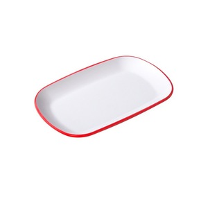 Xiangyuan Meimei <b>melamine</b> tableware <b>plates</b> for breakfast shops, steamed rice noodle roll <b>plates</b>, commercial hot pot - Product Image 1