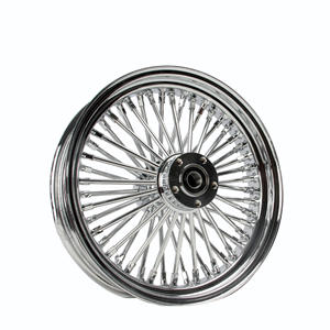 Ruedas de Rayos de 21 Pulgadas Adecuadas para Harley Modificada Retro con 48 Rayos Gruesos Galvanizados, Adecuadas para Modelos Antiguos de Harley - Product Image 5