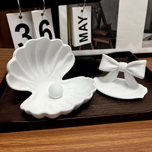 Beihanmei Style Ins Support à bijoux en coquillage et perles imprimé en 3D, thème 'Rêve de Fille', Décoration de chambre, Vente chaude transfrontalière - Product Image 3