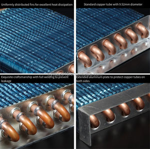 Industrial Air to <strong>Water</strong> Heat Exchanger Coil Hot <strong>Water</strong> Copper Radiator for Thermal <strong>Test</strong> <strong>Chamber</strong> - Product Image 3