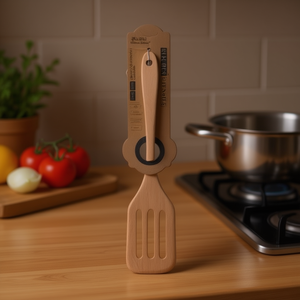 MNJ Spatola in legno da 30 cm per cucinare, set di utensili da cucina, 12 pezzi - Product Image 2