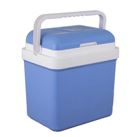 Vente en gros de glacières portables pour le camping et les pique-niques en plein air, 24 L, réfrigérateur de voiture 12 V CC