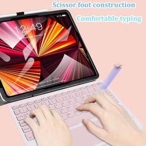 Stock Portable Slim Style Wireless BT Bluetooth Keyboard with Touchpad for 10 Inch <b>Tablet</b> <b>Pc</b> - Product Image 3