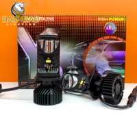 BB1226 Lente Mini Bi-LED H4 de Alta Potencia con Luz Alta y Baja, 2.5 3.0 pulgadas, Bombilla Proyectora Y6 T9, Luz Antiniebla y Faro LED para Coche y Moto