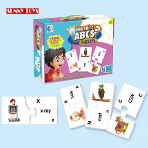 30 Pezzi Puzzle 3D Cartoon per Bambini, Esercizio di Matematica, Abbinamento, Puzzle in Cartone Riciclato per Bambini - Product Image 6