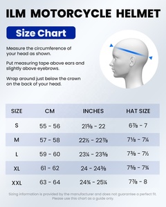 ILM 헬멧 Cascos 파라 모토 풀 페이스 오토바이 헬멧 풀 페이스 헬멧 MF566 - Product Image 6