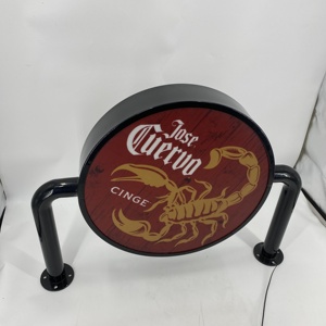Offre Spéciale personnalisé LED extérieur banque numérique Pizza Burgar <span class=keywords><strong>Kebab</strong></span> magasin <span class=keywords><strong>enseigne</strong></span> publicitaire Led rond boîte à lumière - Product Image 3
