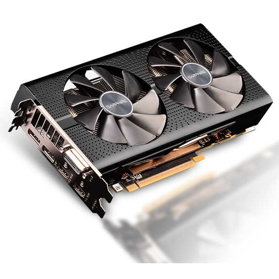 Used Graphics Card RX580 Pulse 8G GDDR6 256-bit Gaming Graphics Card for Desktop