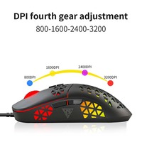 Clavier et souris de jeu bon marché, fin, avec rétroéclairage RGB, 104 touches, USB 2.0, filaire, membrane métallique, plug-and-play