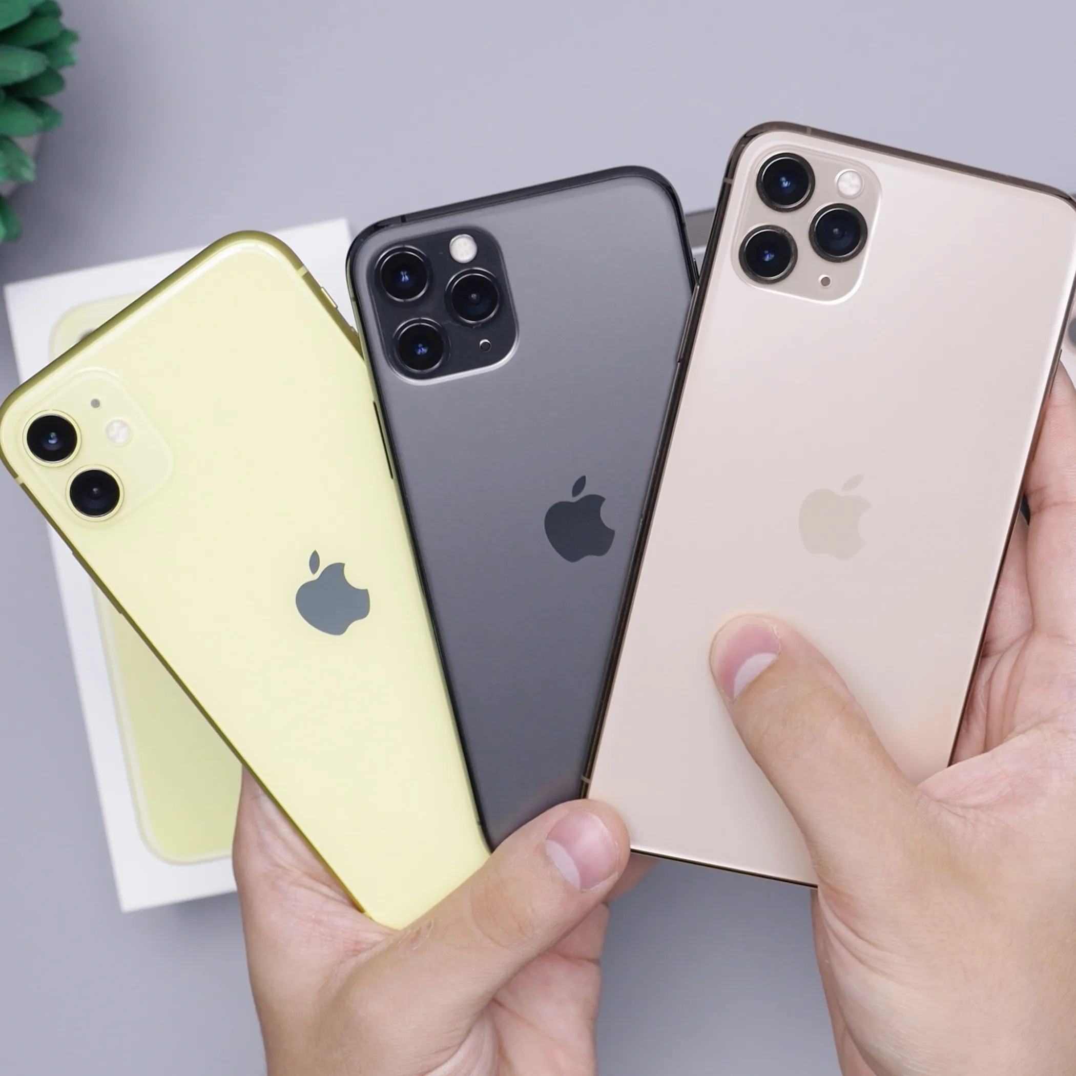 Grosir barang bekas tidak terkunci baru untuk Iphone 11 Pro 13 Pro 12 Pro dengan 128GB dan penyimpanan 256GB seluler CDMA dan versi AS