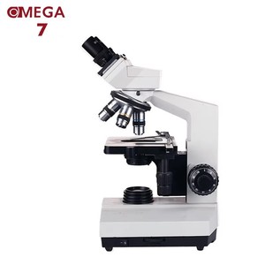 Microscope binoculaire Omega 7 pour laboratoire médical, source de lumière halogène LED, convertisseur d'objectif 4x - Product Image 3
