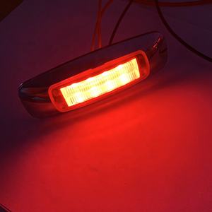 <span class=keywords><strong>Camion</strong></span>-Luz LED intermitente para coche, lámpara de señal lateral para remolque, 8LED, 12V-24V, amarillo, rojo, ámbar, para camiones - Product Image 4