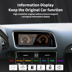 Stéréo multimédia Android sans fil 8,8 pouces pour Audi Q5 <span class=keywords><strong>2008</strong></span>-2017 avec CarPlay, écran tactile IPS, WIFI, 4G, BT, GPS et récepteur Navi – Vente en gros - Product Image 5