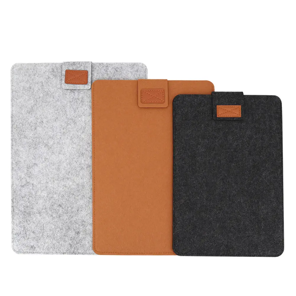 Laptop Protective Sleeve Bag Case Laptop Bag Notebook Hard Shell Business Notebook Bag Felt Laptop Pouch With Custom Logo