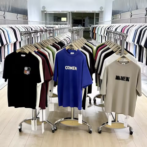 Lot de vêtements et t-shirts d'occasion mixtes, surplus de stock, excédents de production, provenance Fujian Chine, marques célèbres, expédition annulée, surplus, unisexe, tous types - Product Image 2
