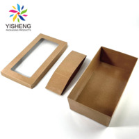 Boîtes d'emballage jetables en papier pour pique-nique et charcuterie, boîte bento anti-graisse pour gâteaux, sandwichs, sushis, poulet frit et frites