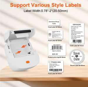 O Rtable 58mm INI Impresora térmica Reless Ireless Less Nkless Ticticker Ker Aker Para One Hone Herhermal Rrinters - Product Image 5