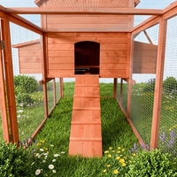Cage en bois pour animaux domestiques, tennis de jardin en plein air, maison, poulet, poulailler, meilleure vente 2020